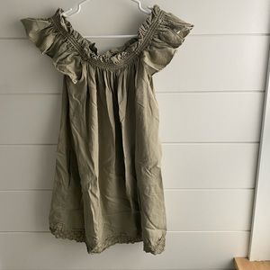 Zara off the shoulder dress